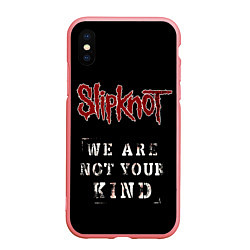 Чехол iPhone XS Max матовый SLIPKNOT WANYK