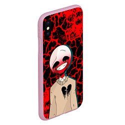 Чехол iPhone XS Max матовый CountryHumans, цвет: 3D-розовый — фото 2