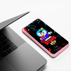 Чехол iPhone XS Max матовый BRAWL STARS MRP, цвет: 3D-баблгам — фото 2