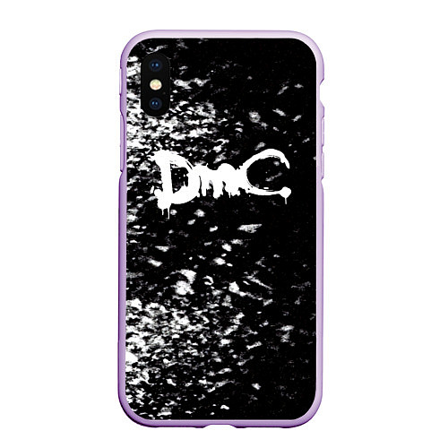 Чехол iPhone XS Max матовый DEVIL MAY CRY / 3D-Сиреневый – фото 1
