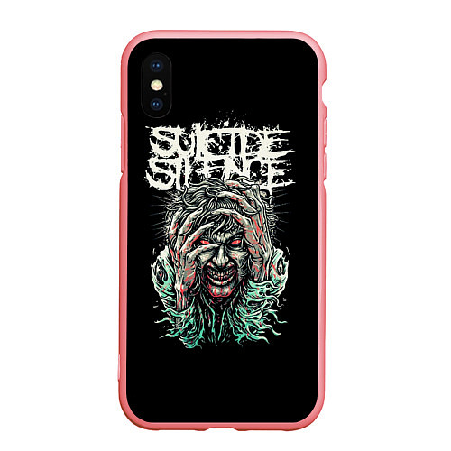 Чехол iPhone XS Max матовый Suicide silence / 3D-Баблгам – фото 1