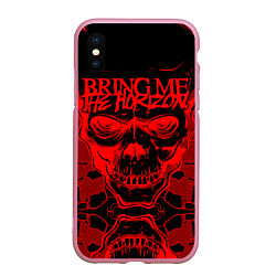 Чехол iPhone XS Max матовый Bring Me the Horizon