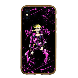 Чехол iPhone XS Max матовый JOJOS BIZARRE ADVENTURE