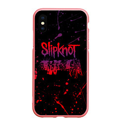 Чехол iPhone XS Max матовый SLIPKNOT
