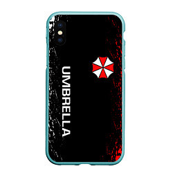 Чехол iPhone XS Max матовый RESIDENT EVIL UMBRELLA