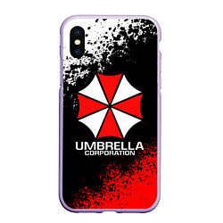 Чехол iPhone XS Max матовый RESIDENT EVIL UMBRELLA