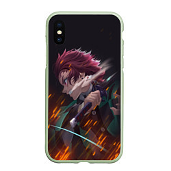 Чехол iPhone XS Max матовый KIMETSU NO YAIBA