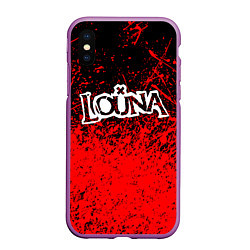 Чехол iPhone XS Max матовый Louna