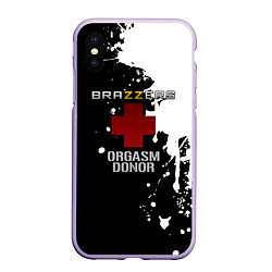 Чехол iPhone XS Max матовый Brazzers orgasm donor