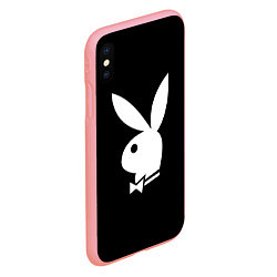 Чехол iPhone XS Max матовый PLAYBOY, цвет: 3D-баблгам — фото 2