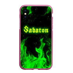 Чехол iPhone XS Max матовый SABATON