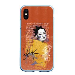 Чехол iPhone XS Max матовый Bjork