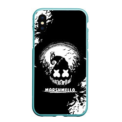 Чехол iPhone XS Max матовый Marshmello КошмарOko