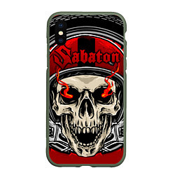 Чехол iPhone XS Max матовый SABATON