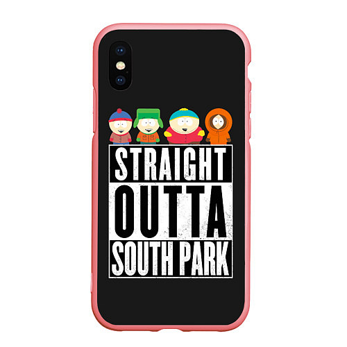 Чехол iPhone XS Max матовый South Park / 3D-Баблгам – фото 1