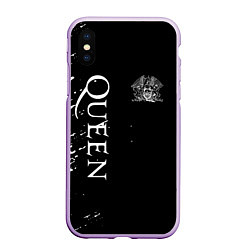 Чехол iPhone XS Max матовый QUEEN