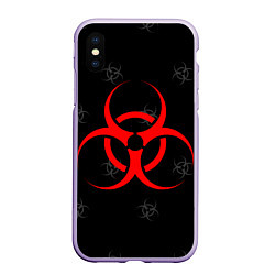 Чехол iPhone XS Max матовый EPIDEMIC BIOHAZARD