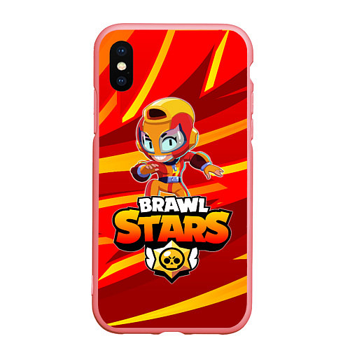 Чехол iPhone XS Max матовый BRAWL STARS MAX / 3D-Баблгам – фото 1