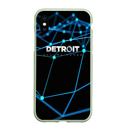 Чехол iPhone XS Max матовый Detroit:Become Human