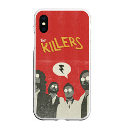 Чехол iPhone XS Max матовый The Killers