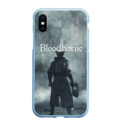 Чехол iPhone XS Max матовый Bloodborne, цвет: 3D-голубой