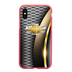 Чехол iPhone XS Max матовый CHEVROLET