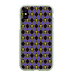 Чехол iPhone XS Max матовый KILLER QUEEN, цвет: 3D-салатовый