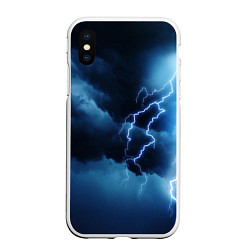 Чехол iPhone XS Max матовый STORM