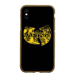 Чехол iPhone XS Max матовый Wu-Tang Clan