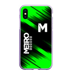 Чехол iPhone XS Max матовый METRO EXODUS