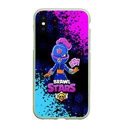 Чехол iPhone XS Max матовый BRAWL STARS TARA