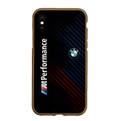 Чехол iPhone XS Max матовый BMW PERFORMANCE