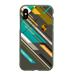 Чехол iPhone XS Max матовый PORSCHE