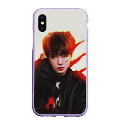 Чехол iPhone XS Max матовый BTS