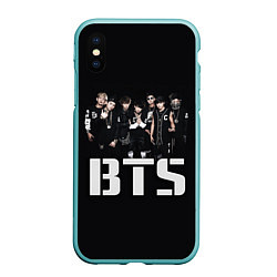 Чехол iPhone XS Max матовый BTS