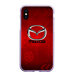 Чехол iPhone XS Max матовый MAZDA