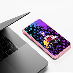 Чехол iPhone XS Max матовый Brawl Stars CROW, цвет: 3D-баблгам — фото 2