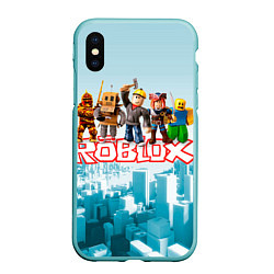 Чехол iPhone XS Max матовый ROBLOX 5