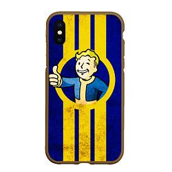 Чехол iPhone XS Max матовый FALLOUT 4