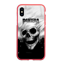 Чехол iPhone XS Max матовый Pantera