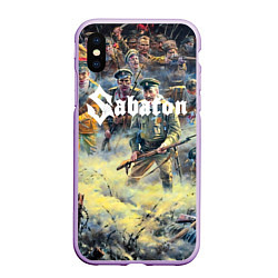 Чехол iPhone XS Max матовый Sabaton