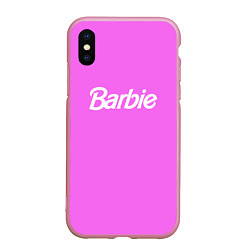 Чехол iPhone XS Max матовый Barbie