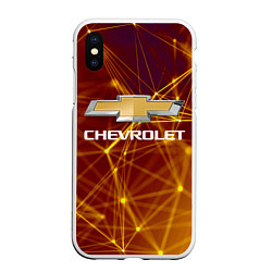 Чехол iPhone XS Max матовый Chevrolet