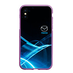 Чехол iPhone XS Max матовый MAZDA