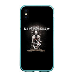 Чехол iPhone XS Max матовый Septicflesh