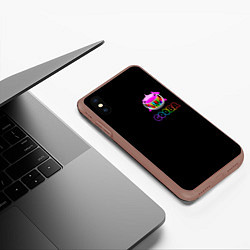 Чехол iPhone XS Max матовый GOOBA - 6ix9ine, цвет: 3D-коричневый — фото 2