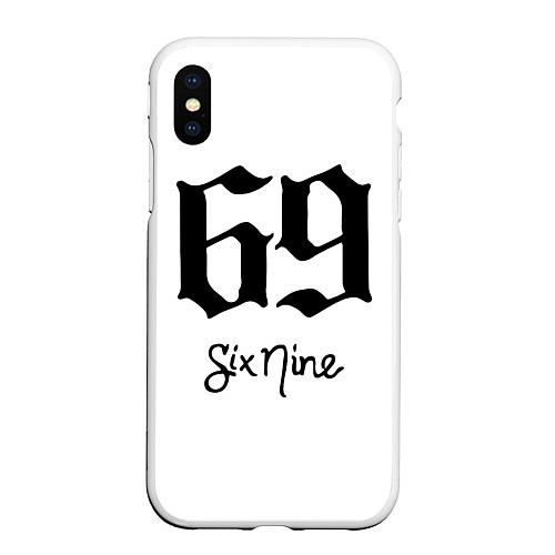 Чехол iPhone XS Max матовый 6ix9ine Tekashi / 3D-Белый – фото 1