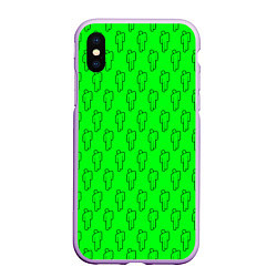 Чехол iPhone XS Max матовый BILLIE EILISH