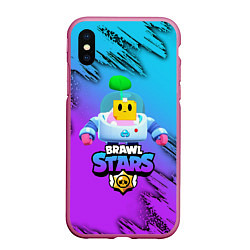 Чехол iPhone XS Max матовый Brawl Stars SPROUT