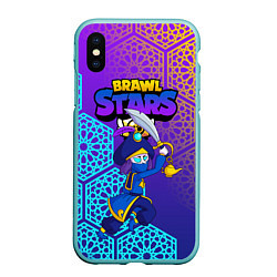 Чехол iPhone XS Max матовый ROGUE MORTIS, цвет: 3D-мятный